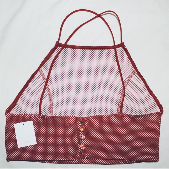 Urban outfitter polka dot cropped halter top! - Picture 4 of 5